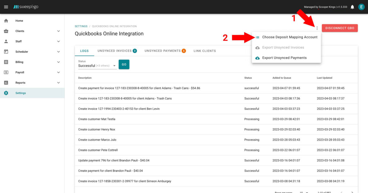 Quickbooks Online Quickbooks Online Integration Sweep&Go