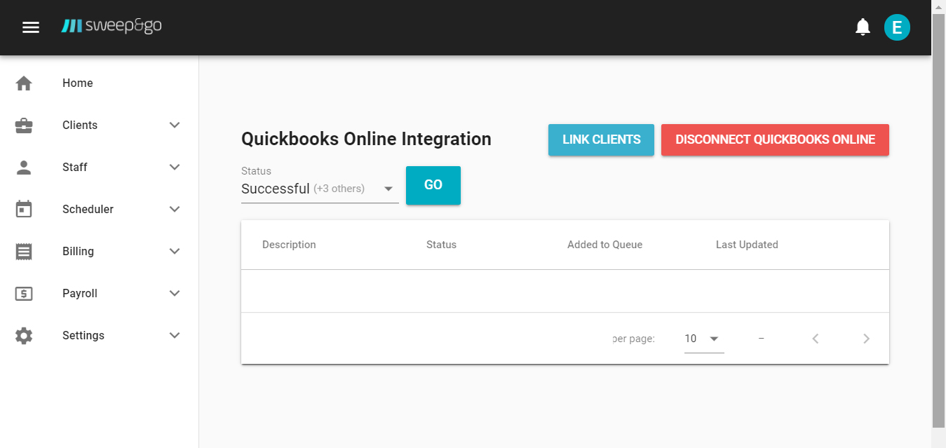 Quickbooks Online Quickbooks Online Integration Sweep&Go