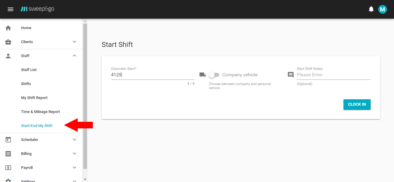 Start-End-My-Shift