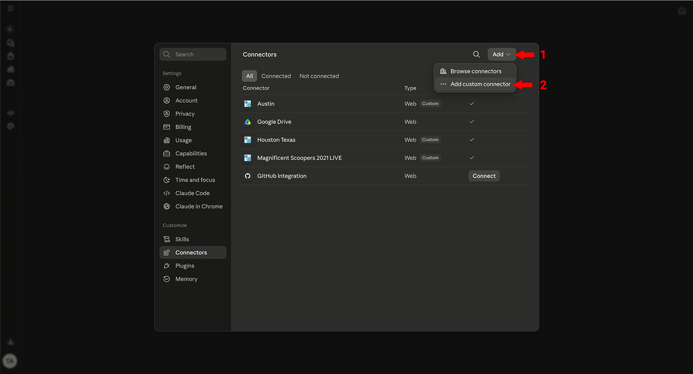 Claude-Add-Custom-Connector